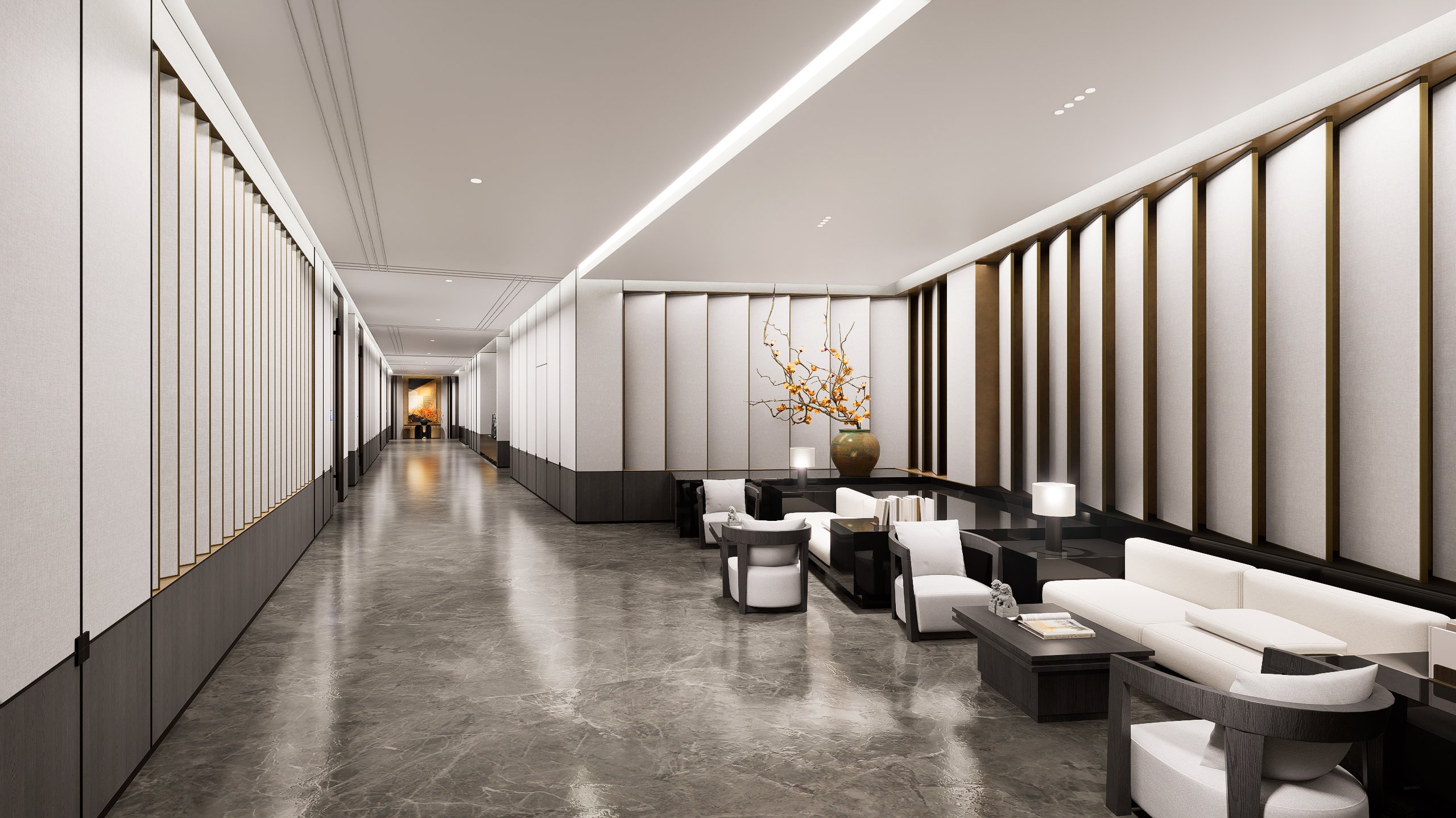 十堰百强国际大酒店公区改造