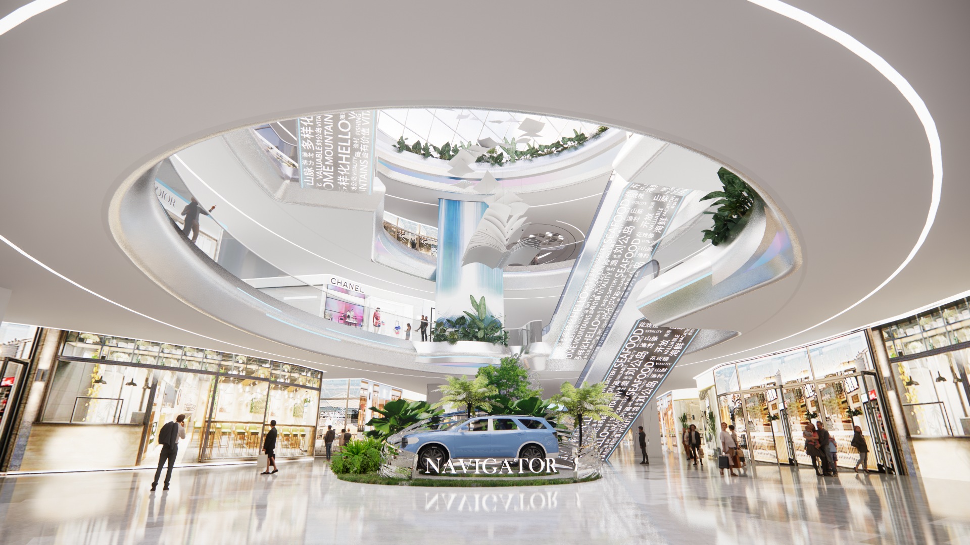 威海湾城市客厅商业